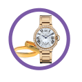 Icon wipe watches and jewelry
