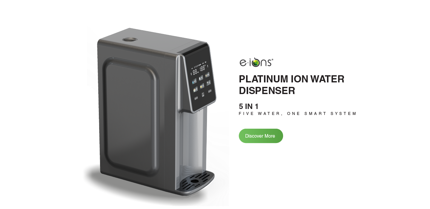 Platinum Ion Water Dispenser