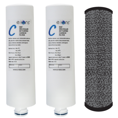 NSF Gac Filter Offer Set (2 Pcs C Filter)
